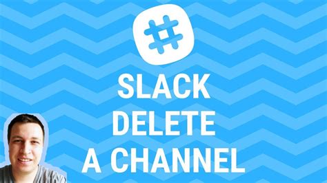 how to delete channel in slack